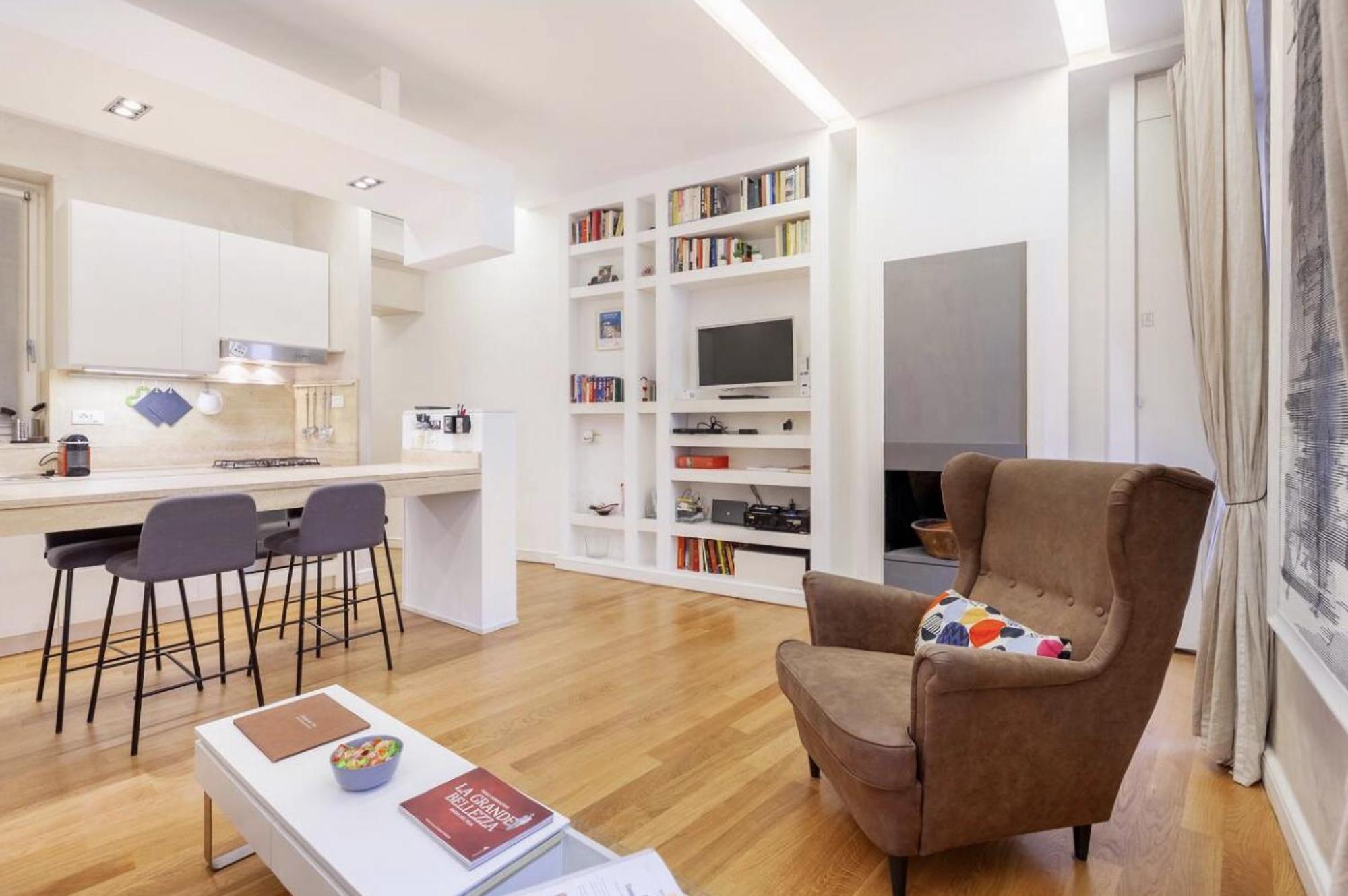 Campo Dei Fiori Modern Apartment With Terrace Рим Екстериор снимка
