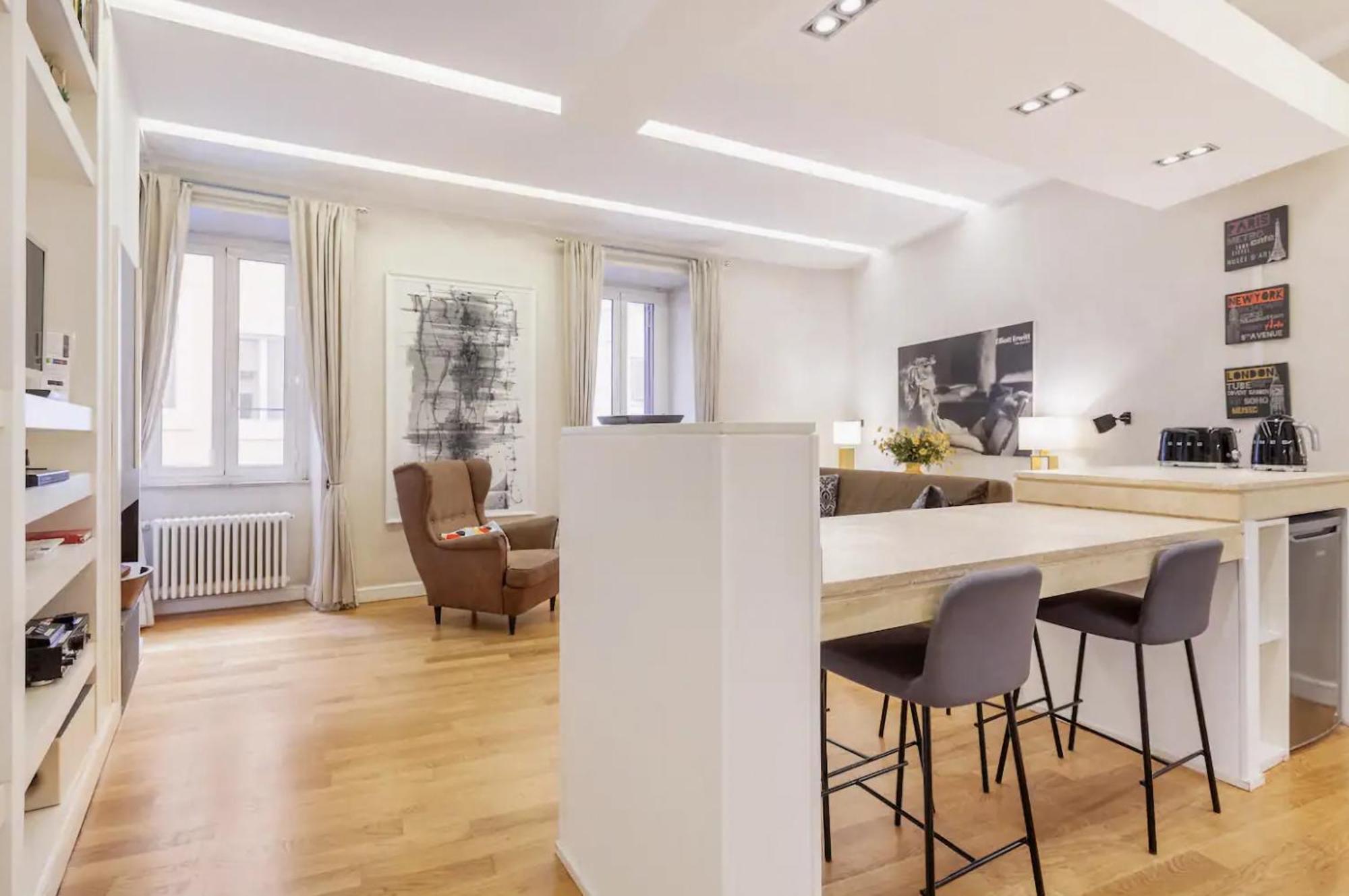 Campo Dei Fiori Modern Apartment With Terrace Рим Екстериор снимка
